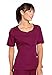 Cherokee Women's Workwear Scrubs V-Neck Top, Wine, 2X-Large