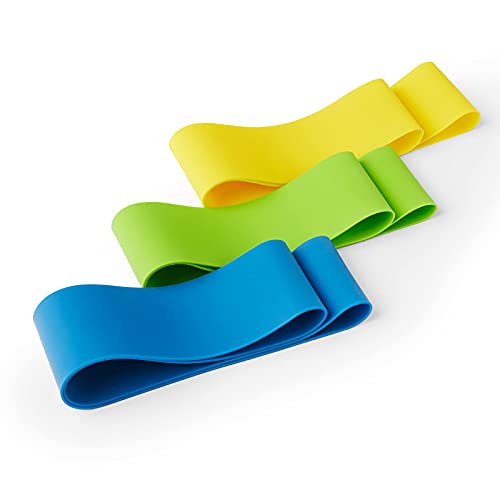 Beachbody Resistance Bands For Booty And Thigh Workouts, Unisex Strength Workout Exercise Loops For Women & Men, Light, Medium & Heavy Resistance Levels, 12 Inch, 3 Pack #TOP1