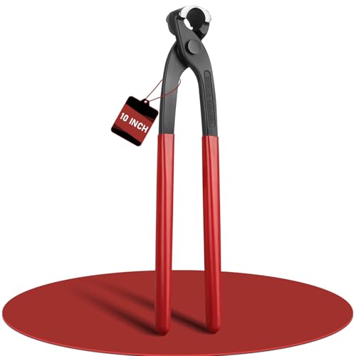 Hydencamm 10 Inch Pinch Clamp Pliers Carbon Steel Nail Puller Tool