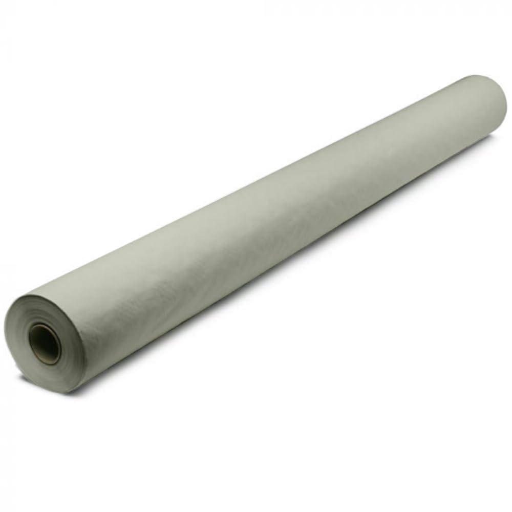 Venuscello Silver Venuscello® Banquet Roll 25M X 120Cm Paper Banqueting Table Cover For Wedding Buffet Dinner Home Large Disposable Table Paper Cloth