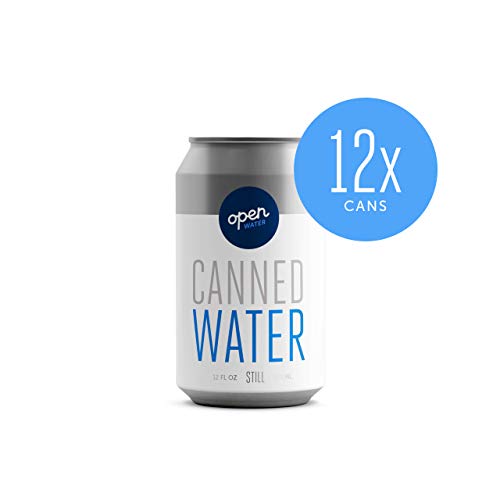 Open Water Still Canned Water with Electrolytes in 12oz Aluminum Cans