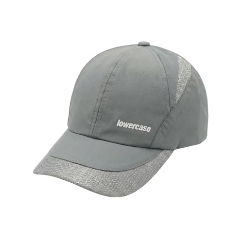 Image of lowercase Caps Men, Summer Hat, Unisex Mens Branded with Adjustable Strap,All Sports Cricket, Gym, Sports for Men with Airholes Navy Blue
