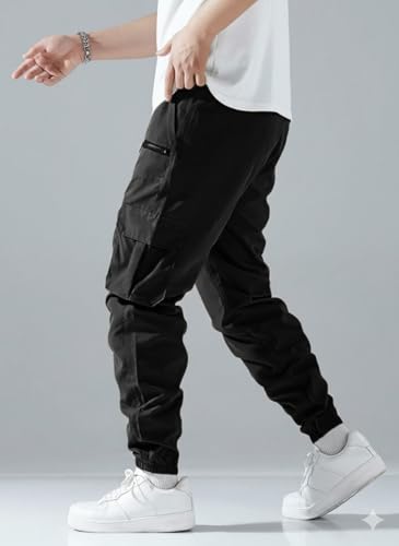 Image of INKKR Men Cargo || Men Zipper Cargo Pants Cotton ||