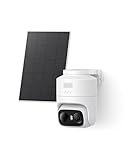 eufy Security eufyCam C37, caméra Surveillance WiFi extérieure sans Fil, Suivi IA motorisé à 360°, Solaire 2K, détection de Personnes/Animaux/véhicules, sans Frais, Carte microSD Non Incluse