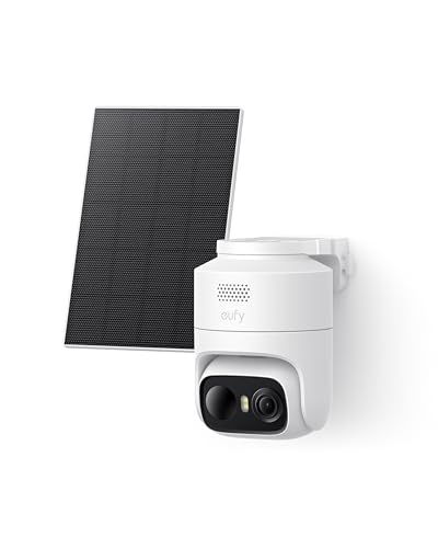 eufy eufyCam C37, Camera Beveiliging, 2K, 360°, Zonne-Energie