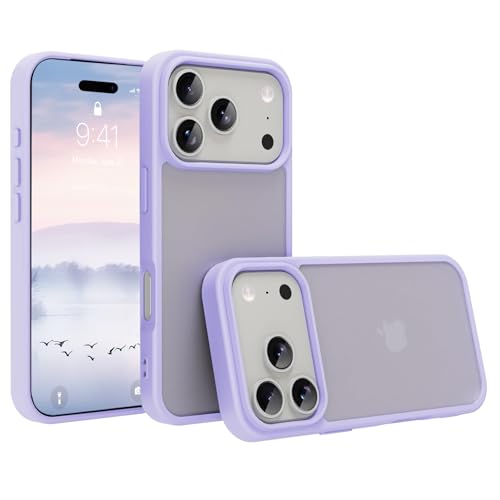 Image of iPhone 18 pro /17 pro Case,Translucent Matte(Light Purple)