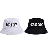 Bride Bucket Hat for Bachelorette Party Embroidered Sun Hat Bridal Shower Bride to be Gift White