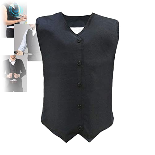Gilet résistant aux poignards, vêtements de sécurité tactique, coupe anti-couteau, gilet à col en V invisible, acier de manganèse, protection thoracique