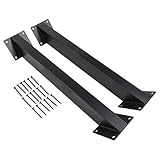 Pavillon-Halterung aus Holz, Stützstange, 2-teiliges Set, Outdoor-Hardware-Zubehör für verbesserte Stabilität und einfache Installation