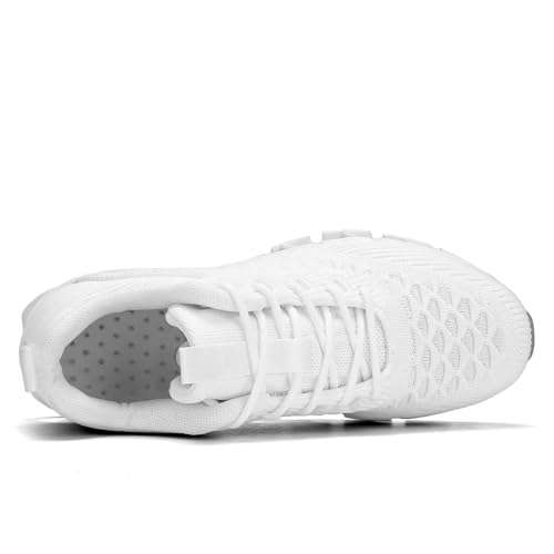 Image of Wrezatro Women's Slip on Walking Running Shoes Blade Tennis Casual Fashion Sneakers Comfort Non Slip Work Sport Athletic Trainer