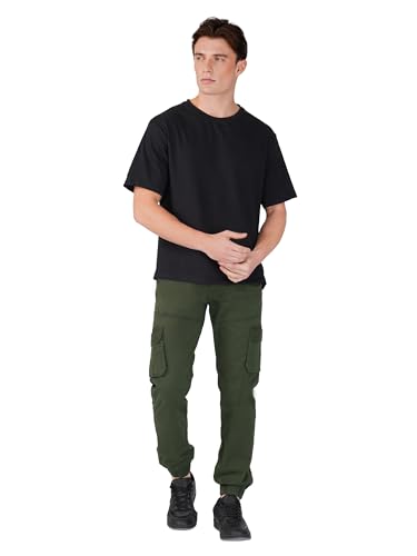 Image of Urban Legends Cargos for Men || Men's Cotton Regular Fit Cargo Joggers with 6 Pockets || Casual Pants || (UL-1R6)