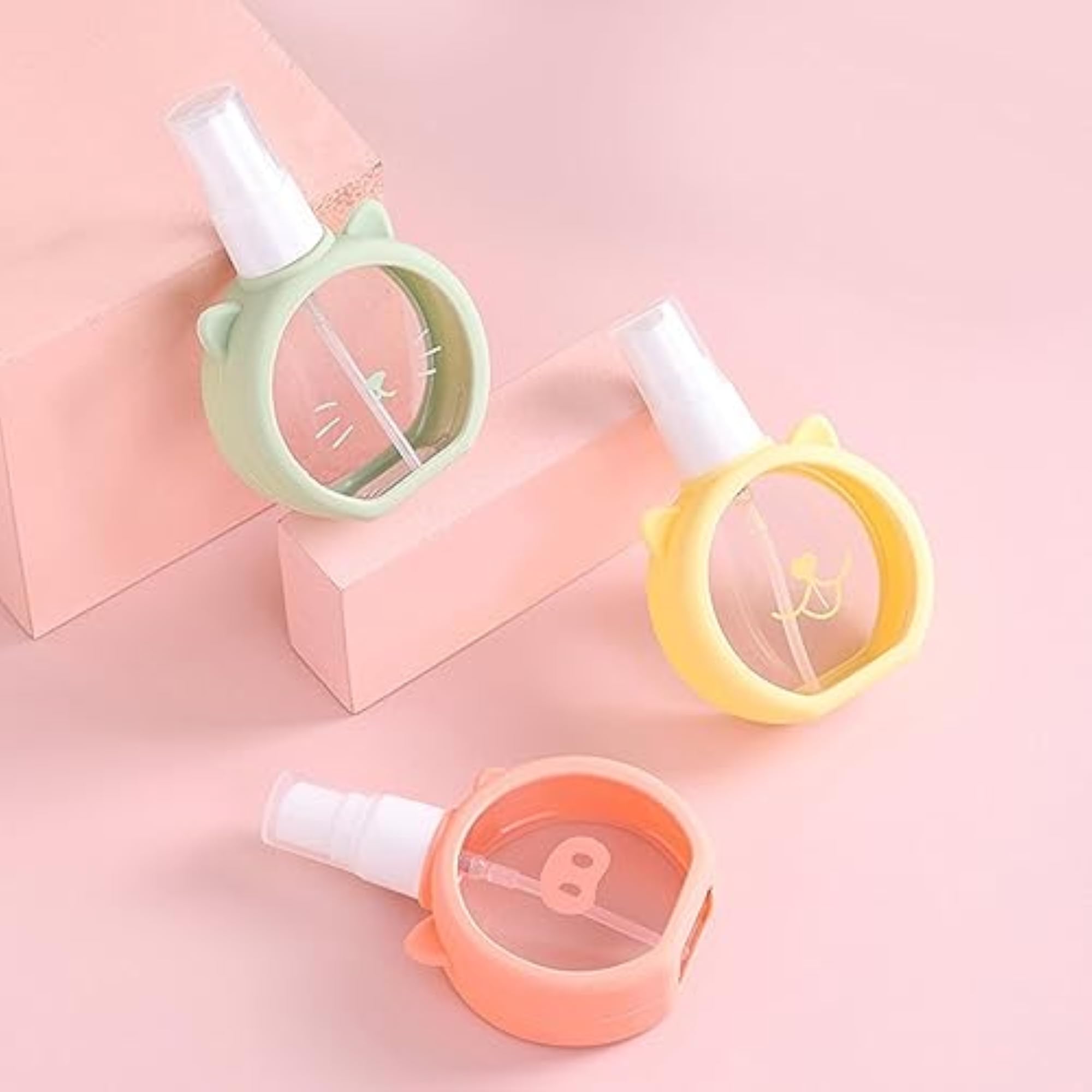 3X Mini Spray Bottle, 55ml Durable for Cleaning Solutions