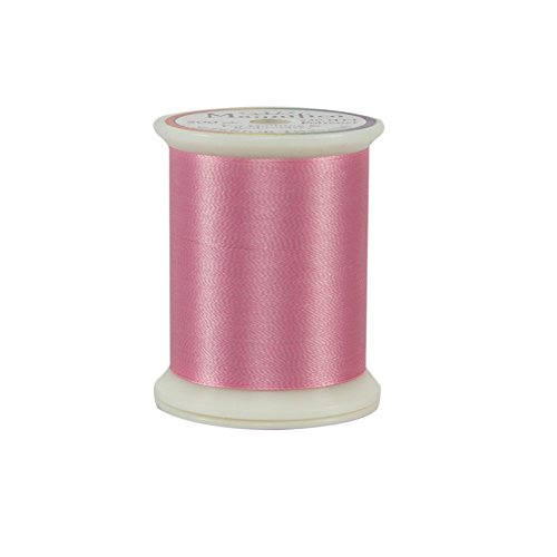Hilo de coser Superior Threads Magnifico 500 yd rosa miniatura 1