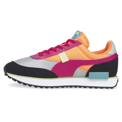 PUMA Womens Future Rider Soft Lace Up Sneakers Shoes Casual - Orange, Pink4