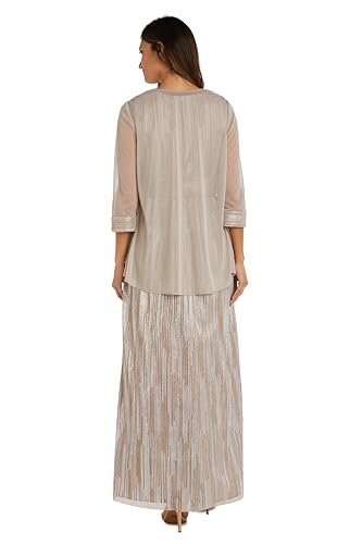 Image of R&M Richards Women's Glimmer Cascade Twinset
