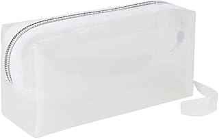 Anupam Transparent Pencil Pouch with Zipper Closure,Transparent Pen Bag Organizer for School, Collage, Office, Cute Cosmet... Price In India