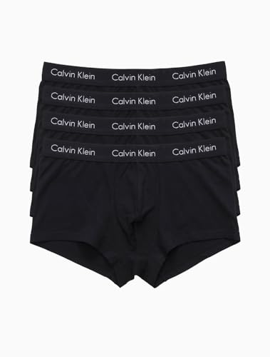 Kit 4 cuecas low rise trunk de cotton