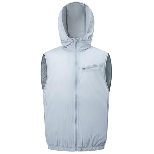 Chaqueta con aire acondicionado chaleco refrigerante con dos ventiladores L