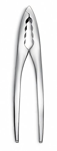 Ausonia - Schiaccianoci per schiacciare e aprire noci e nocciole rompinoci in acciaio inox molto solido e pesante