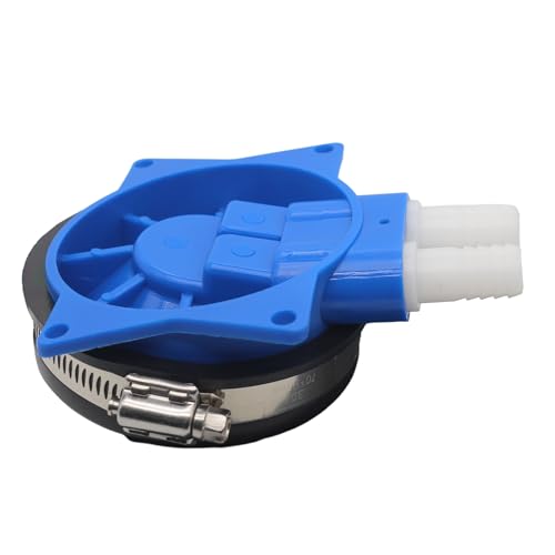 XRmarine Universeller Fußbetätigter Selbstansaugender Wasserpumpe für die Reinigung von Spülen Küchen im Außenbereich Lastwagen Wohnwagen Boote und mehr