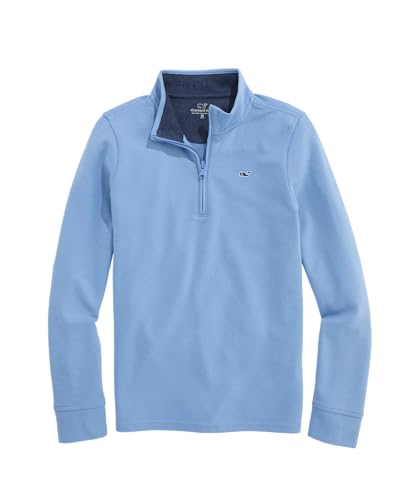 Image of Vineyard Vines Boys' Solid Saltwater Quarter-Zip