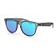 Crystal Clear Frame Smoked Crimson Mirror Lens