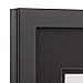 Gallery Solutions - Black Wood Wall Frame 14