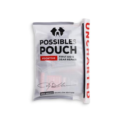 Emergency First Aid & Gear Repair Kit – Lightweight Waterproof Survival Pouch for Hiking, Camping & Hunting – Possibles Pouch by Uncharted Supply Co.