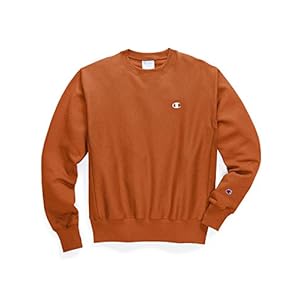 Champion Men’S Reverse Weave Crew, Left Chest C