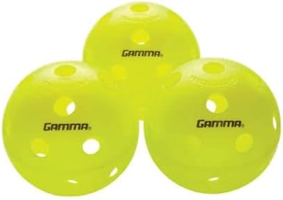 Miniatura 8 de GAMMA Photon Indoor Pickleballs, 26 Holes for Precise Indoor Flight, USAPA Approved Pickle Ball for Tournament Play, High Visibility, Durable,