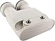 SCHWAIGER 5088 Monoblock Twin LNB 2-Teilnehmer Low Noise Blockconverter digital hitzebeständig Satellitenschüssel-Zubehör Wetterschutz vergoldete Anschlüsse hellgrau LNC Astra Eutelsat
