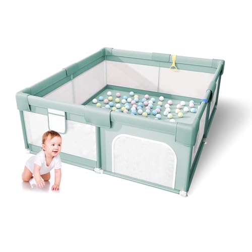 xr[T[N t bV^Cv xr[tFX 150 180 200 Cm lp Ԃ   y \tg C Ԃ ͂ Փ˖h~ xr[pi S \ ȒPg xr[  Baby Playpen OΉ(