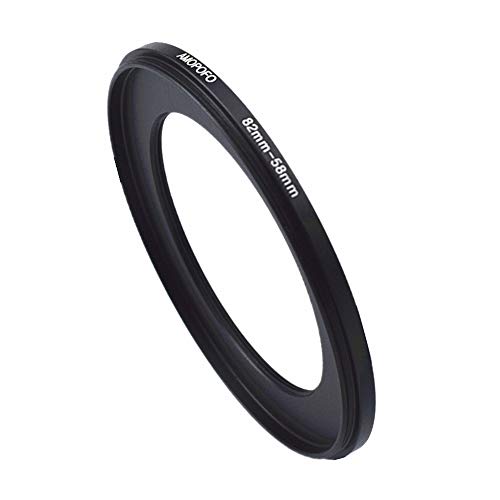 Bague d'adaptation 82 vers 58 mm pour monter un filtre CPL Nikon