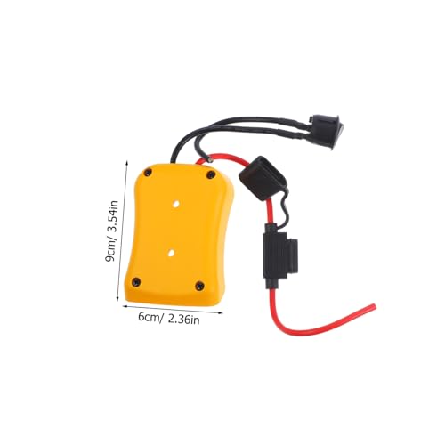 Homoyoyo Adaptador De Bateria De Lítio Conector De Energia Da Bateria DIY Adaptador De Rodas Elétric