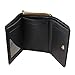 Coach Women's Riley Rivets Small Studded Trifold Wallet Khaki/Terracotta Multi