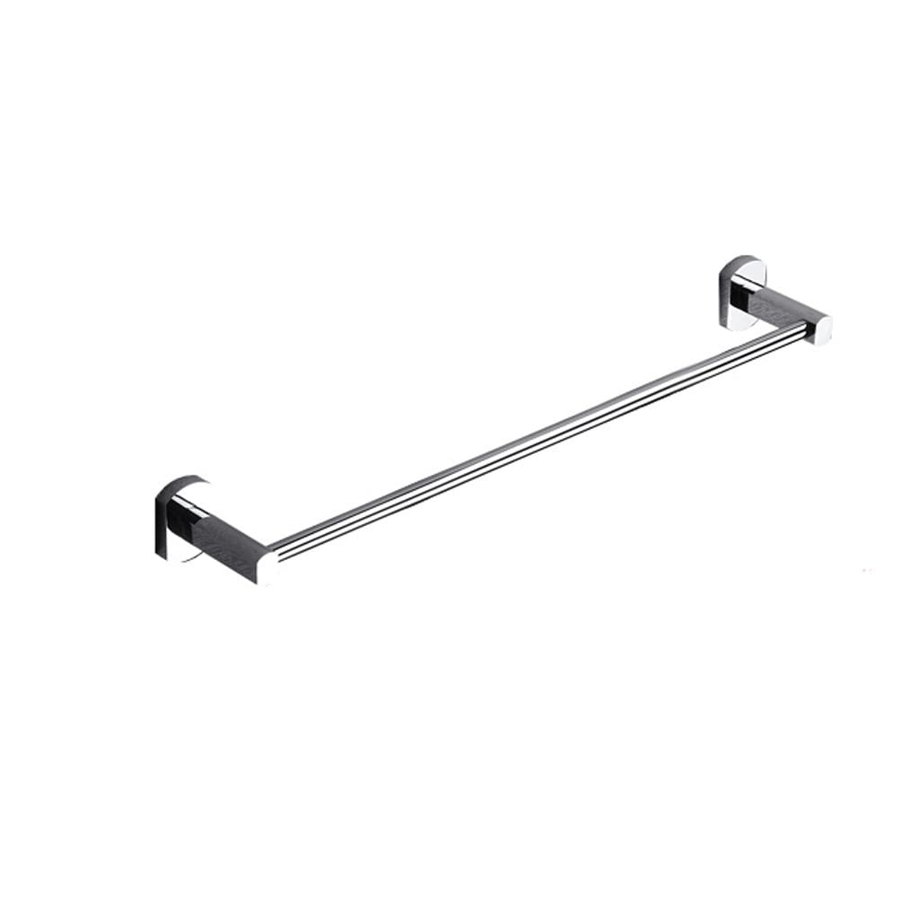 Porte-serviettes en cuivre double barre 90cm pour une salle de bain élégante