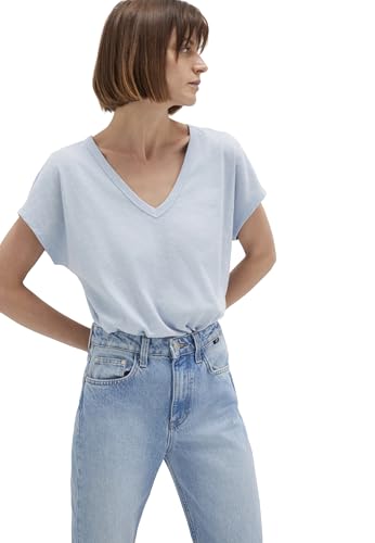 Mavi Damen Short Sleeve Basic T-Shirt, Kentucky Blue, XL