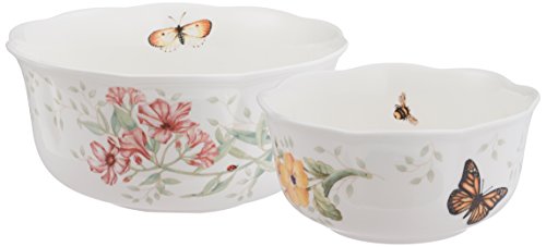 Lenox Butterfly Meadow Nesting Bowls, Set Of 2 - #TOP5