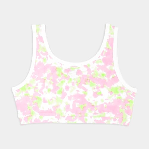 Image of YouGotPlanB Cotton Sports Bra | Ages 8-16 Years | U-Shaped Style | Non-Padded, Double-Layered for Coverage