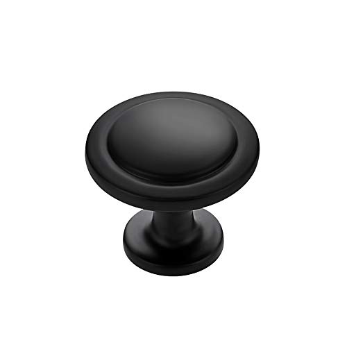 Comparison: Best Knobs For Shaker Cabinets 9 Ravinte 30 Pack 1-1/4 inch Matte Black Zinc Euro-Style Cabinet Knobs, Drawer Pulls & Door Handles