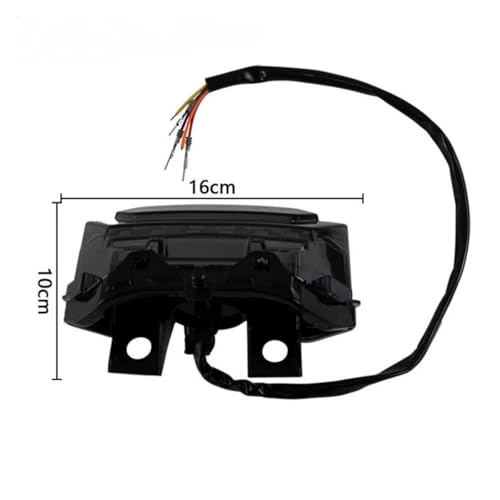 Luz trasera LED para Honda X-ADV 750 2017-2024 con intermitentes 6