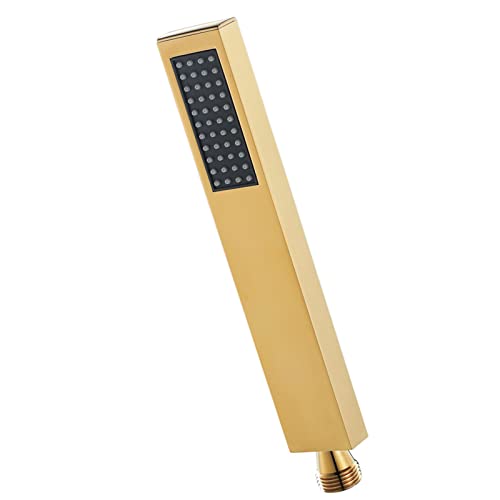 Douchette haute pression économie d'eau en laiton et flexible inox 150cm