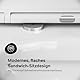 AM.PM Hit - Spülrandloses Wand-Hänge-WC inkl. WC-Sitz mit Soft-Close-Absenkautomatik - Wand-WC Hängend ohne Spülrand, Hänge-Toilette Spülrandlos aus Keramik, Tiefspüler WC, FlashClean, Weiß