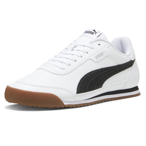PUMA Mens Turino Ii Lace Up Sneakers Shoes Casual - White2