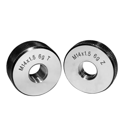 1SET Fine Thread Ring Gauge Gauge 6g M3M4M5 M6 M7 M8 M10 M11 M12 M14 M17 M20 - M24(M3X0.5-6g T Z) miniatura 1