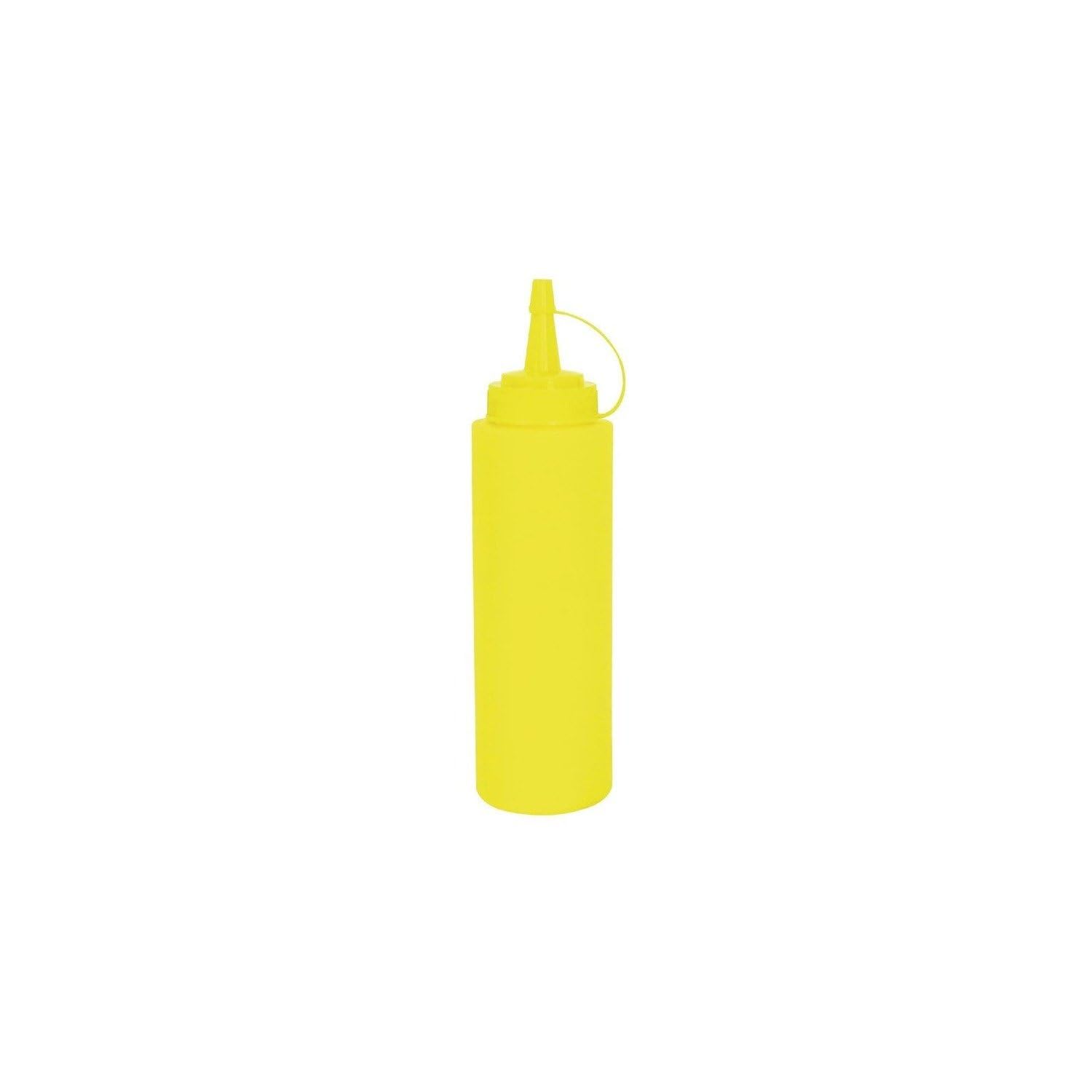Vogue Yellow Squeeze Sauce Bottle 35oz - Condiment Seasoning Squirt Dispenser W834