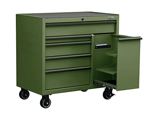 Viper Tool Storage 41-Inch 6-Drawer Steel Rolling Cabinet, Army Green (V4106Argr) #TOP3