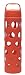 Ello Pure 20-Ounce BPA-Free Glass Water Bottle with Lid, Coral Fizz