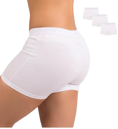 Image of EVARI Women's Cotton Boyshort Underwear Panties - Breathable Underwear for Women, Tagless Boxer Briefs, Seamless Boy Shorts