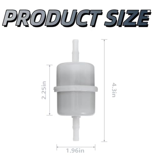 Image of 24 050 13 Fuel Filter Replace for 24 050 13 24 050 02-S 24 050 10-S1 for Kohler CH20 CH20S CH20QS CH18S CH25GS CH23GS CH22QS (4 pack)